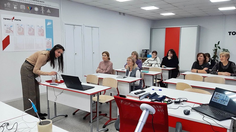 Мастер-класс по использованию оборудования &amp;quot;Точка роста&amp;quot;